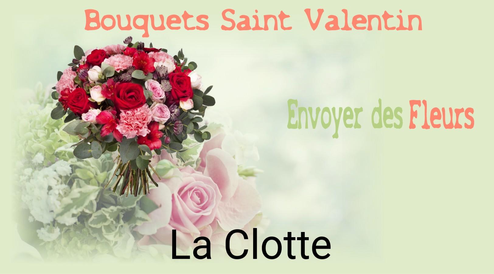 Roses de Saint-Valentin livrées à La Clotte